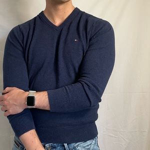Tommy Hilfiger cotton-cashmere v-neck sweater